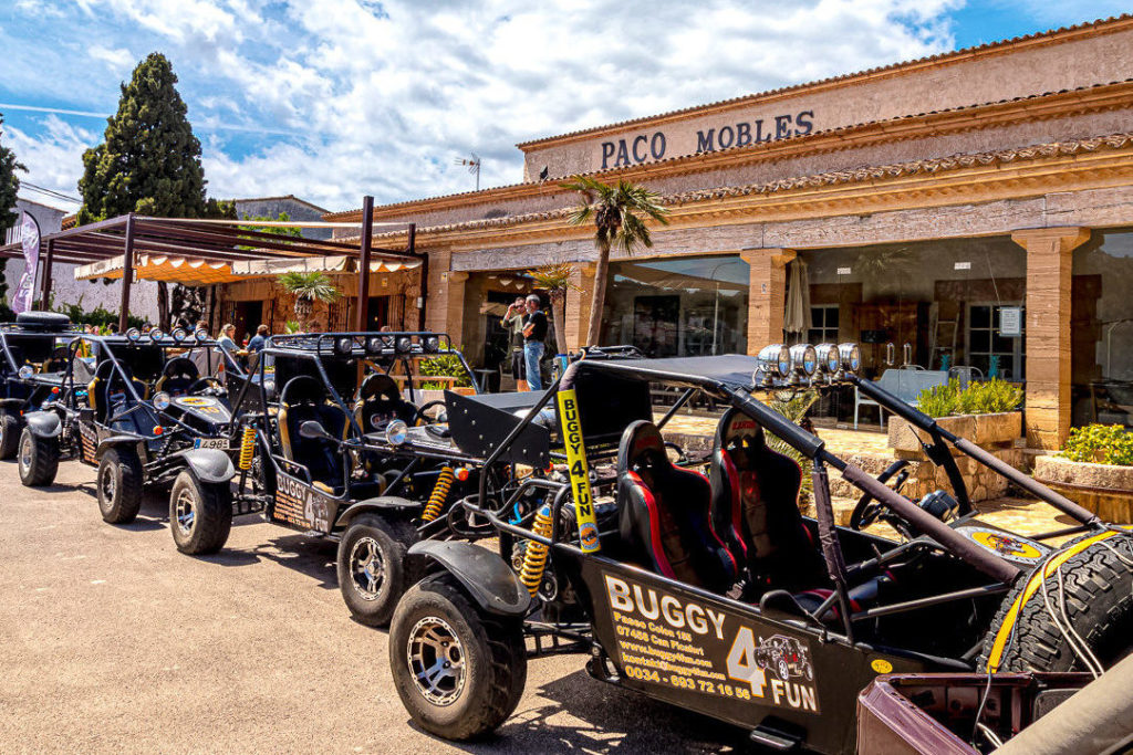 Les tours en buggy et en quad dans le nord de Majorque Can Picafort